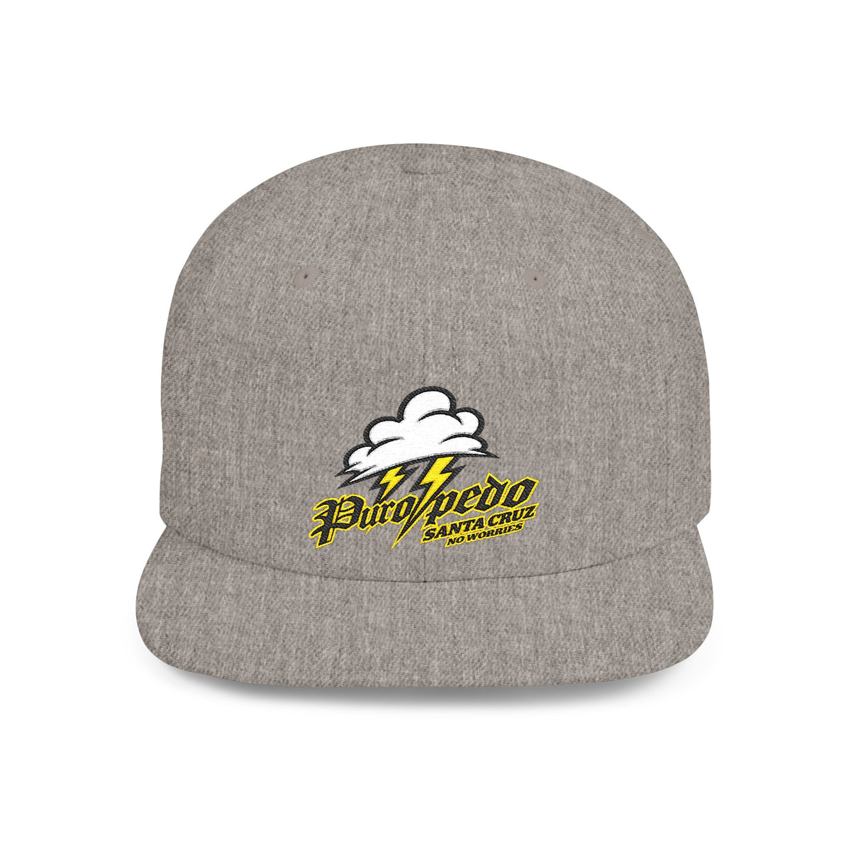 Foilface Santa Cruz Flat Bill Snapback Hat