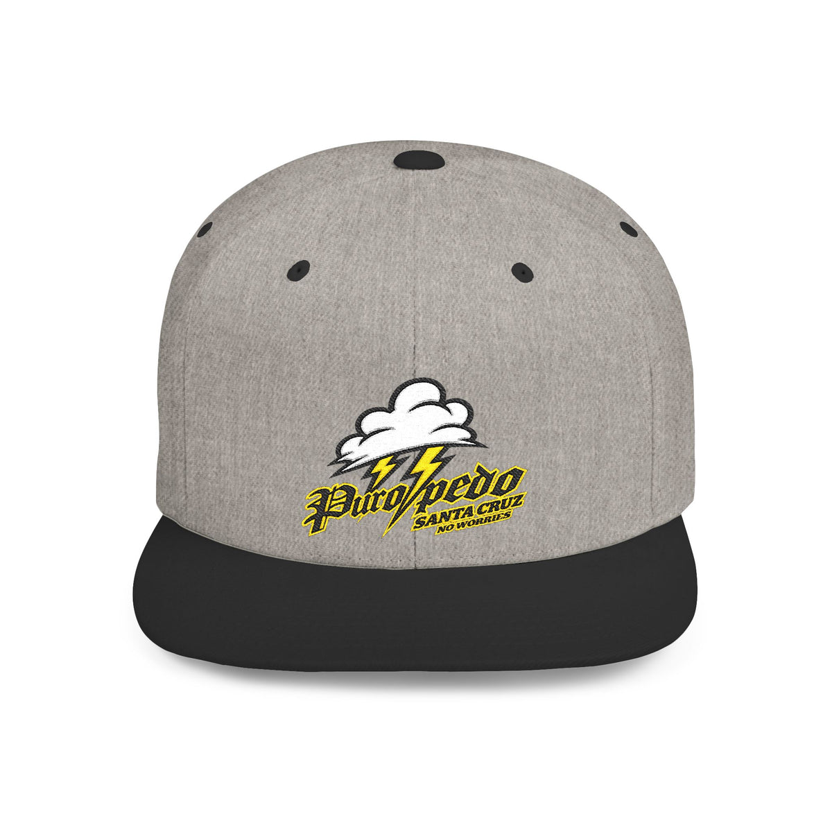 Foilface Santa Cruz Flat Bill Snapback Hat
