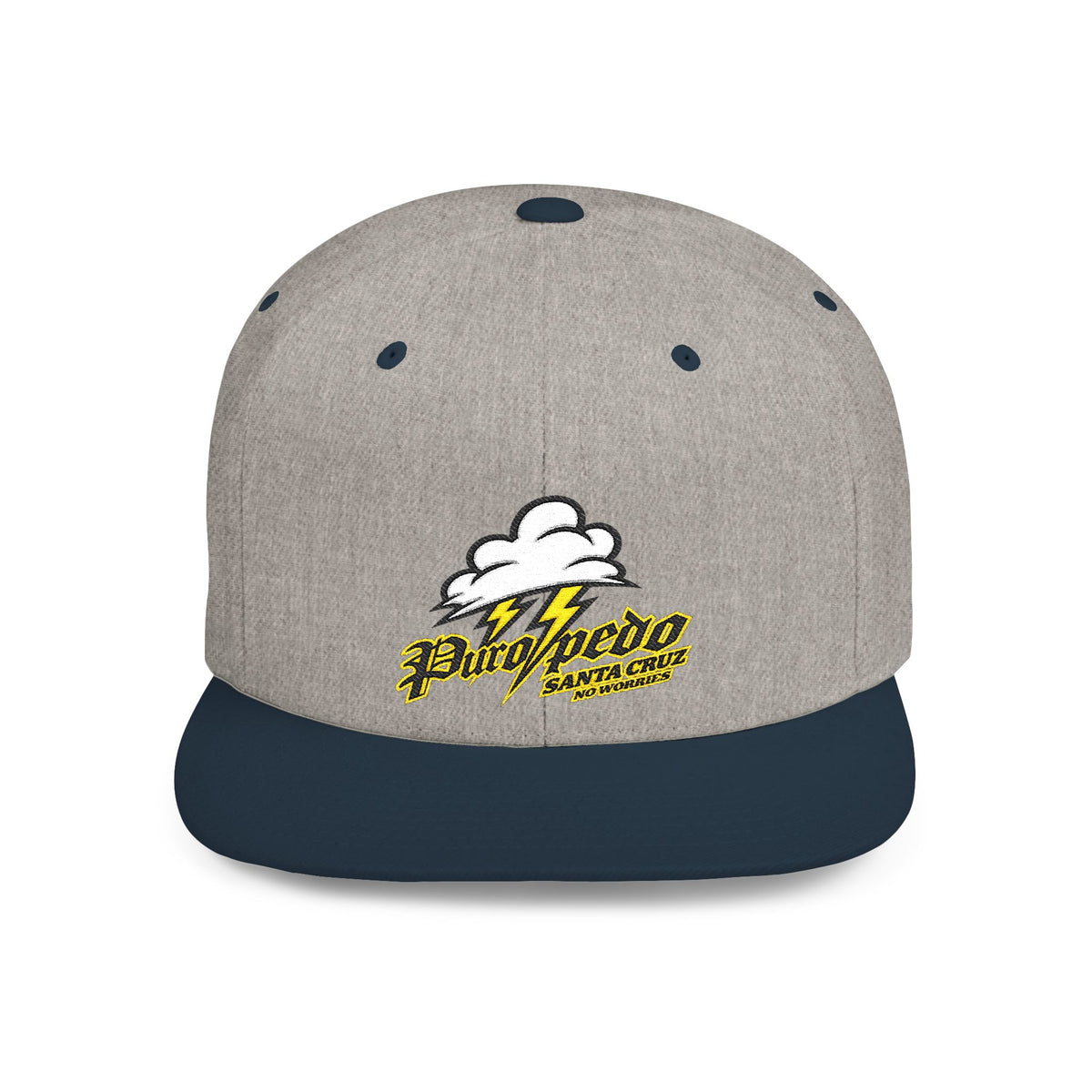 Foilface Santa Cruz Flat Bill Snapback Hat