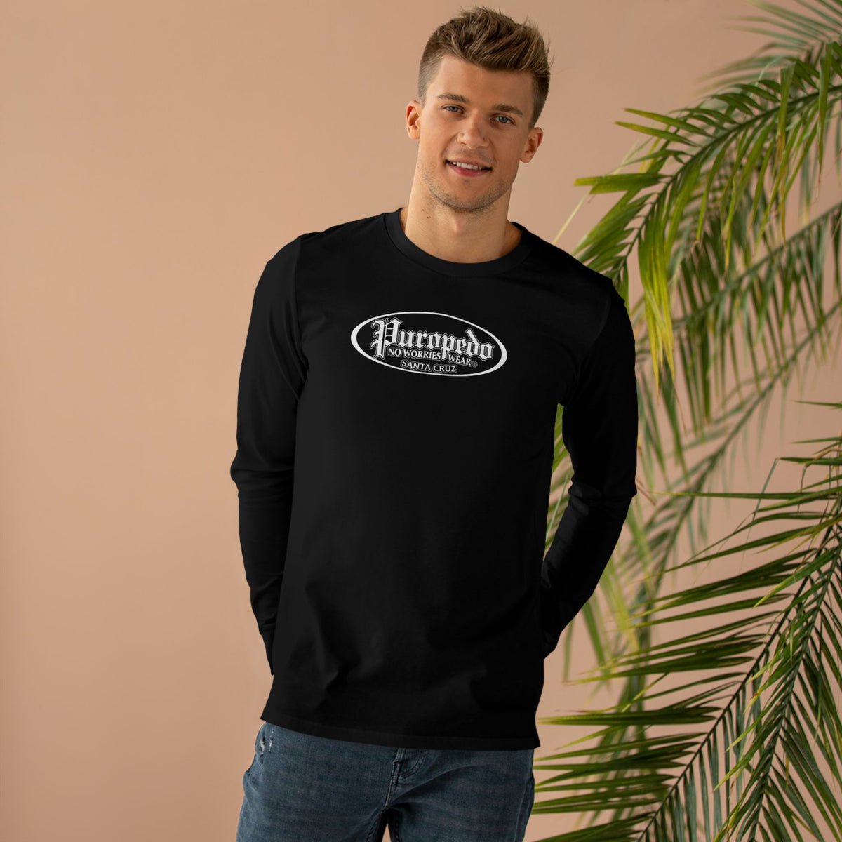Puropedo Original Logo Long Sleeve Tee