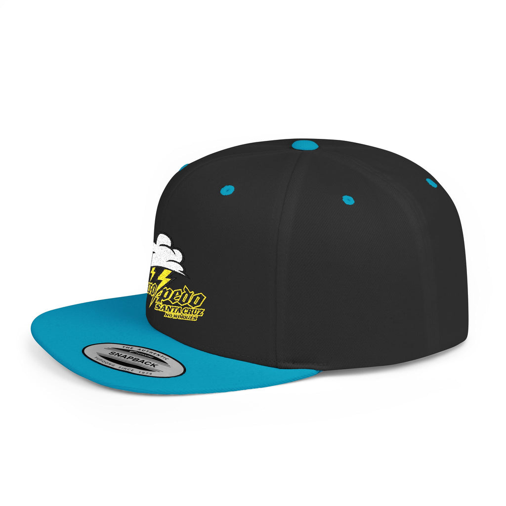 Foilface Santa Cruz Flat Bill Snapback Hat