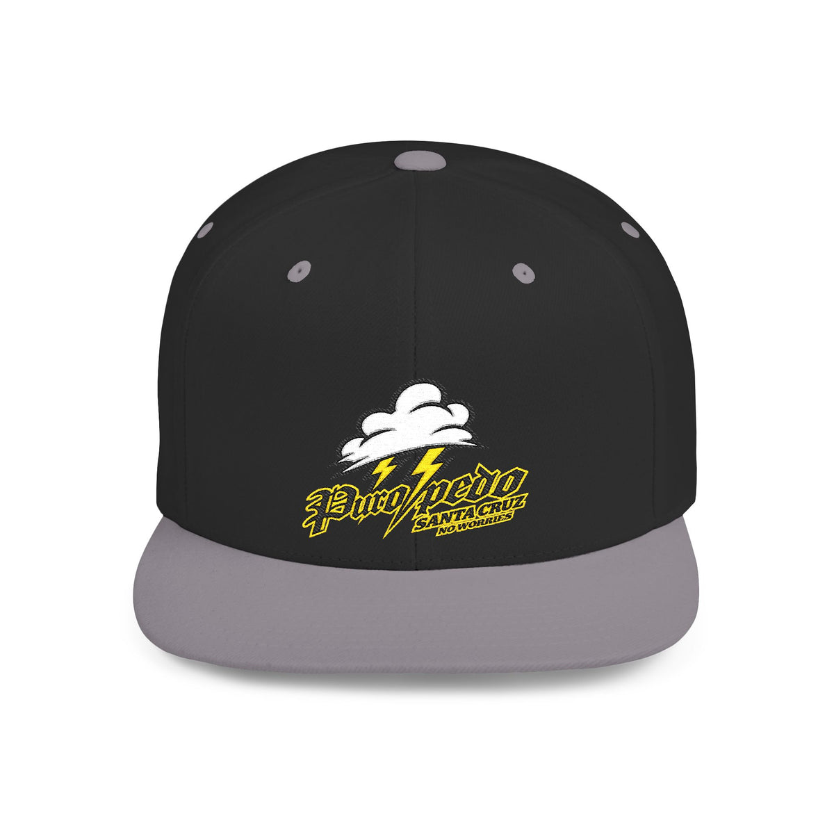 Foilface Santa Cruz Flat Bill Snapback Hat
