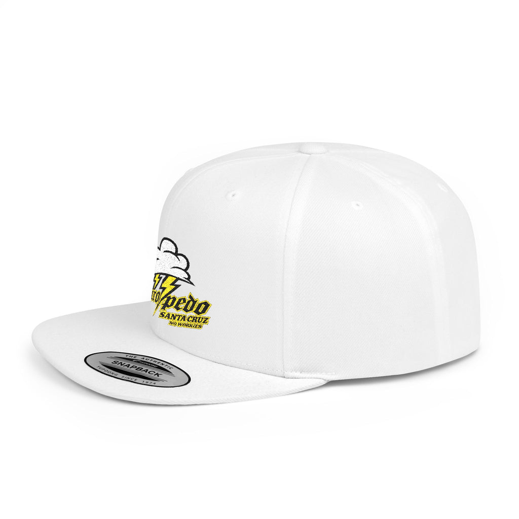 Foilface Santa Cruz Flat Bill Snapback Hat