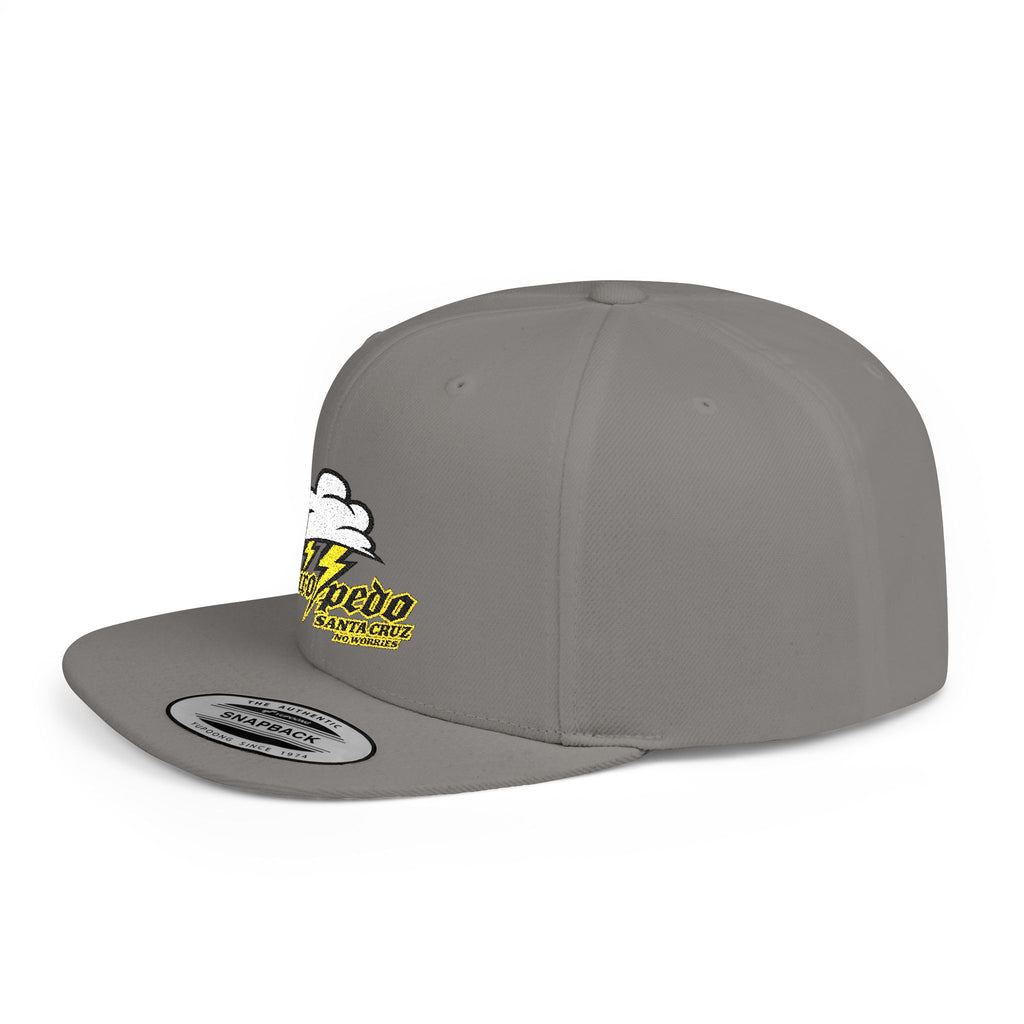 Foilface Santa Cruz Flat Bill Snapback Hat