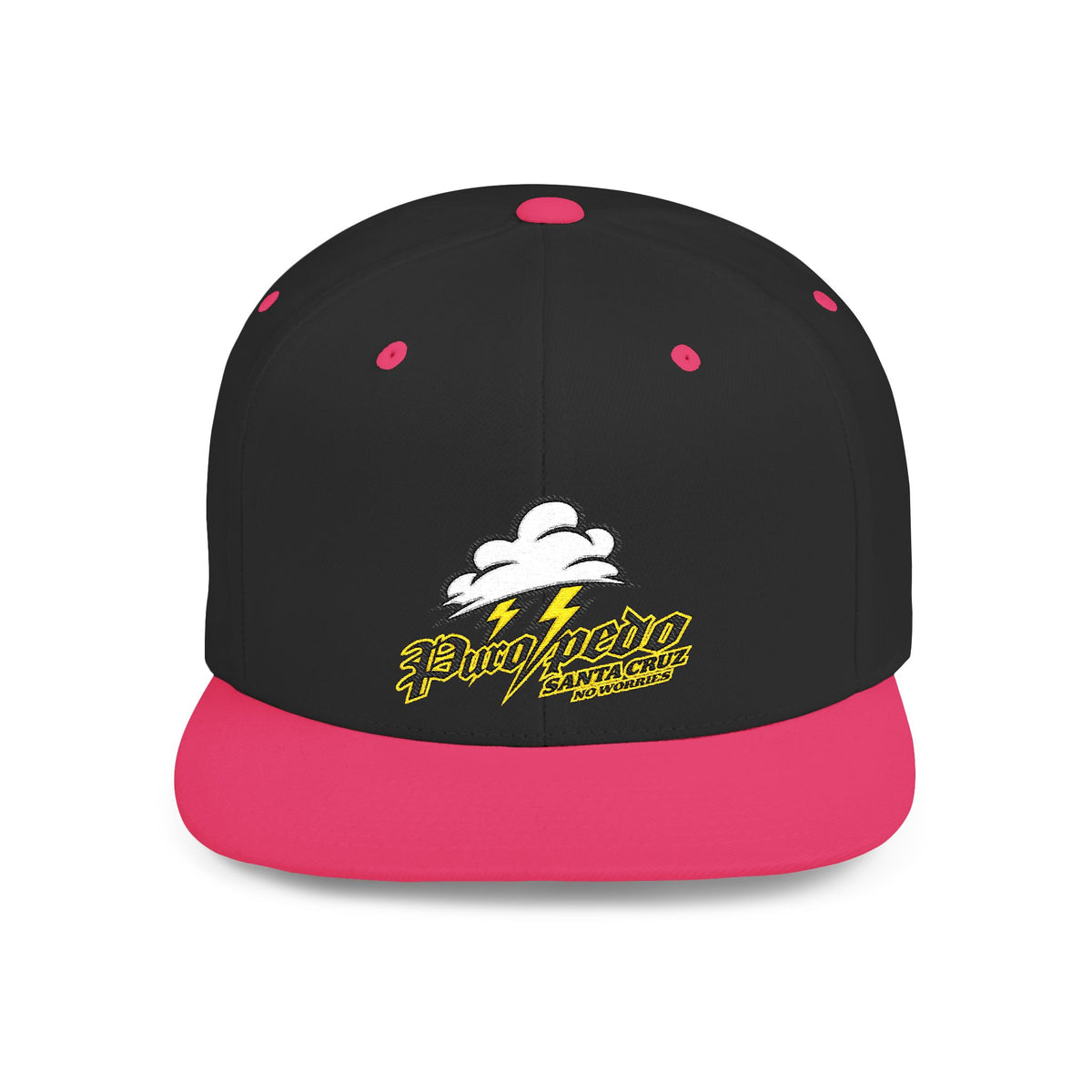 Foilface Santa Cruz Flat Bill Snapback Hat