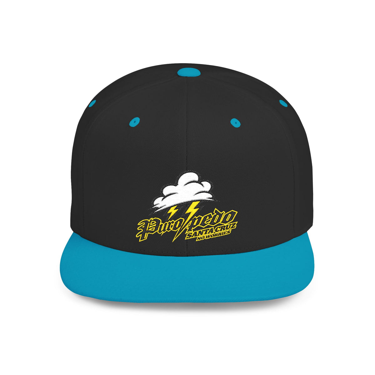 Foilface Santa Cruz Flat Bill Snapback Hat