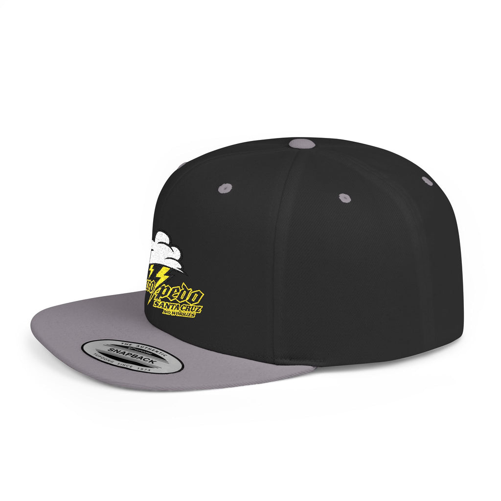 Foilface Santa Cruz Flat Bill Snapback Hat