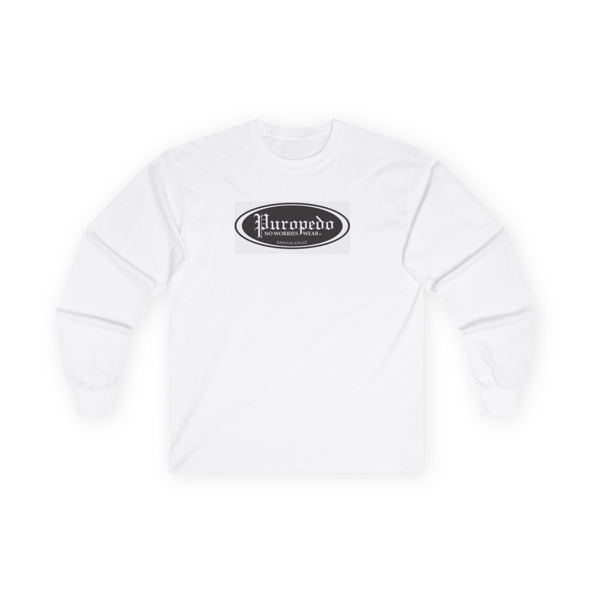 Surfing Penguin Long Sleeve Tee — Retro Ocean Graphic Tee