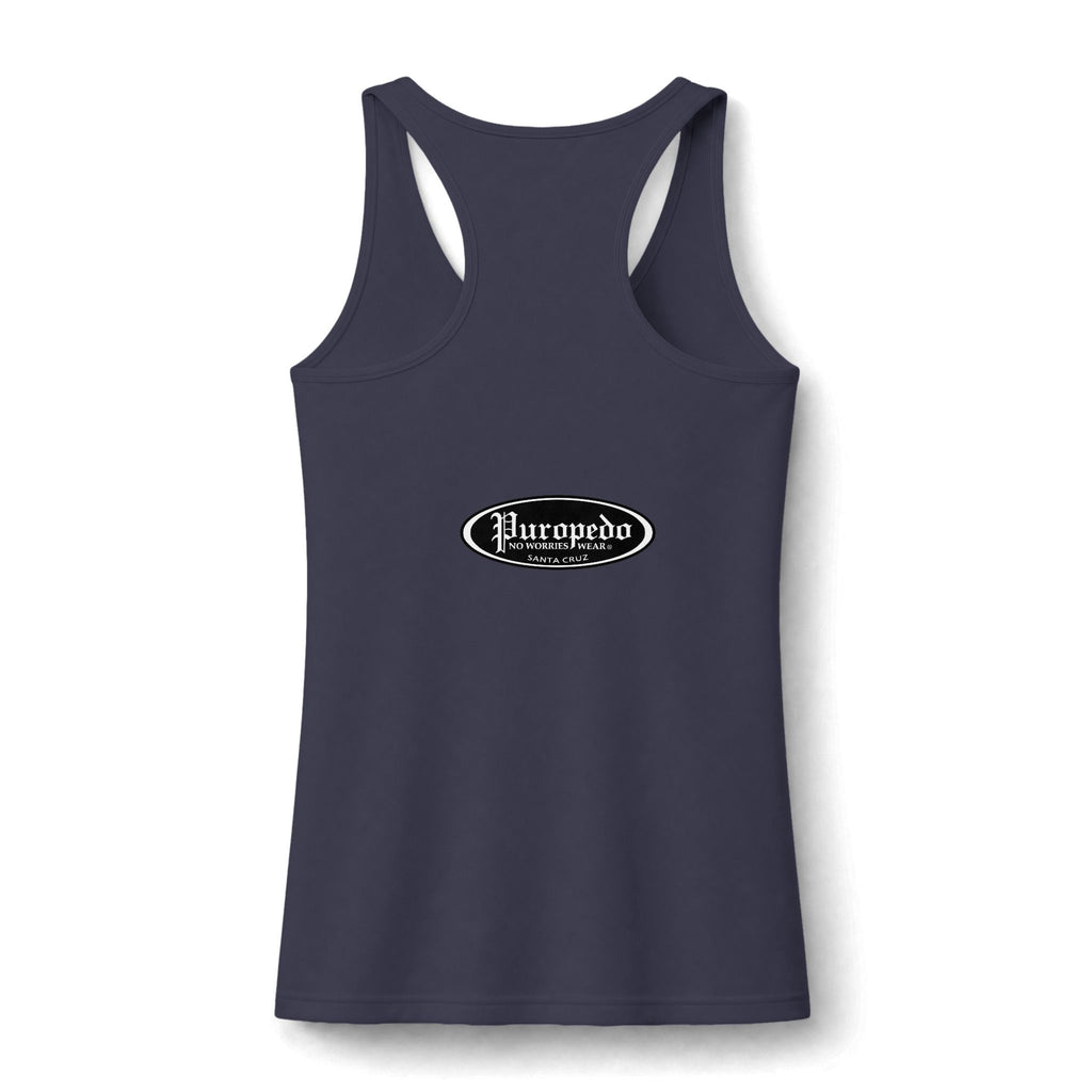 Women's Foil Face Gym Performance Tank