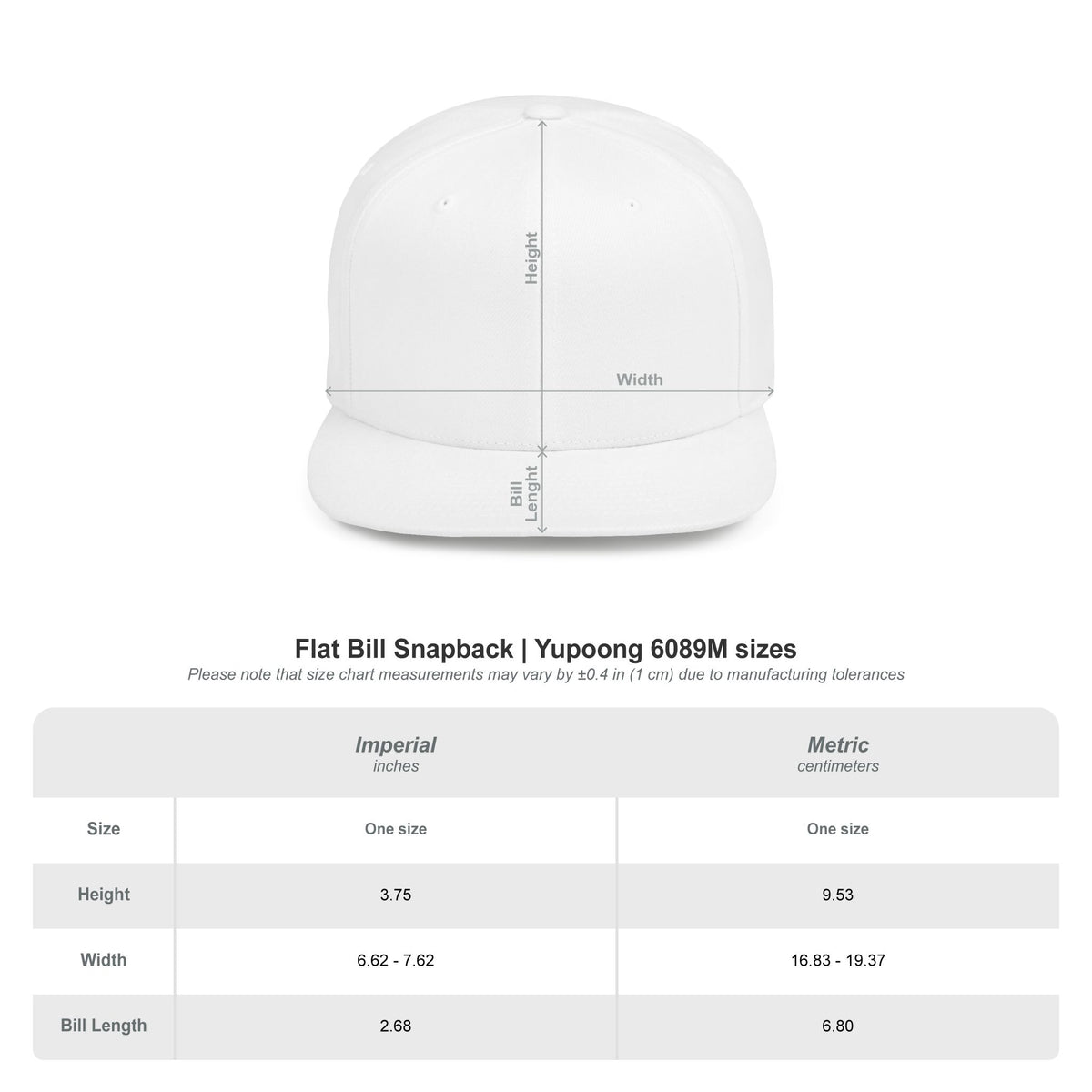Foilface Santa Cruz Flat Bill Snapback Hat