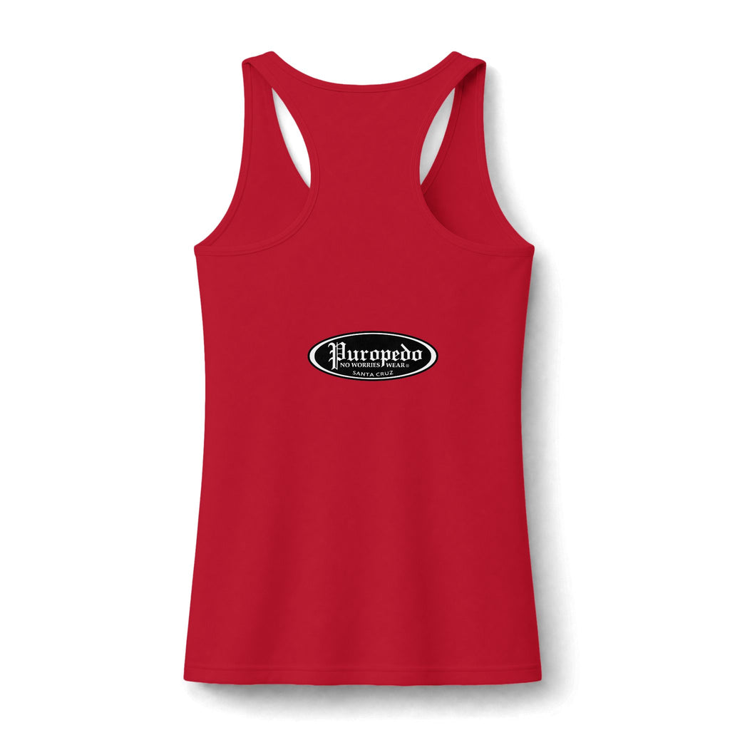 Women's Foil Face Gym Performance Tank