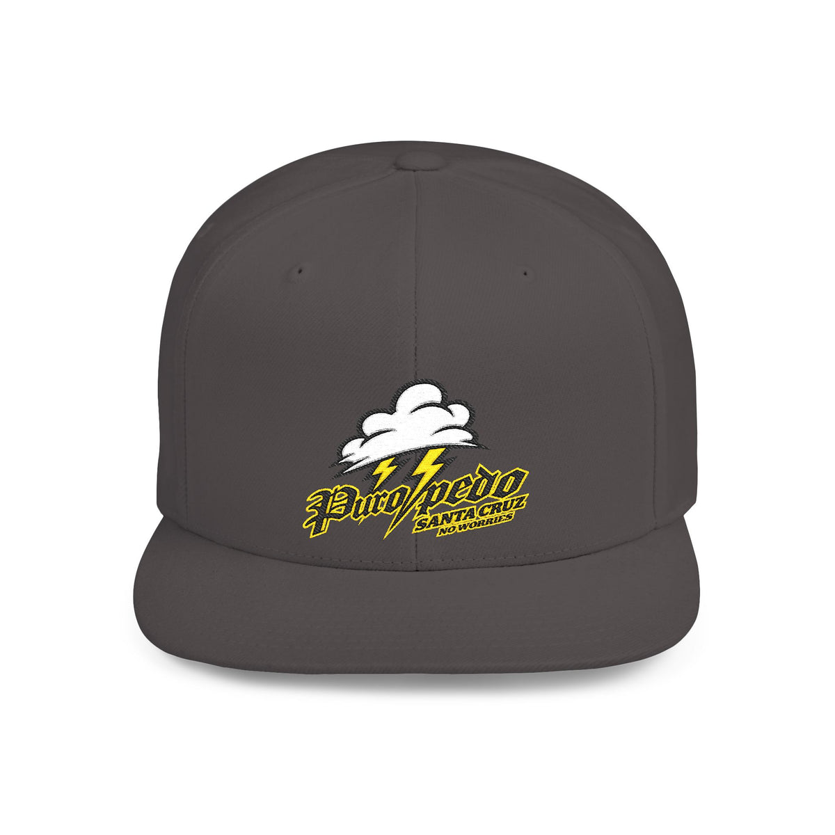 Foilface Santa Cruz Flat Bill Snapback Hat