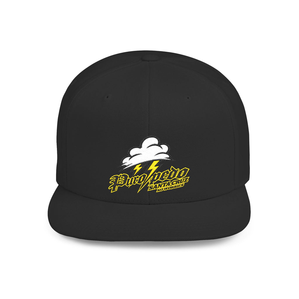 Foilface Santa Cruz Flat Bill Snapback Hat