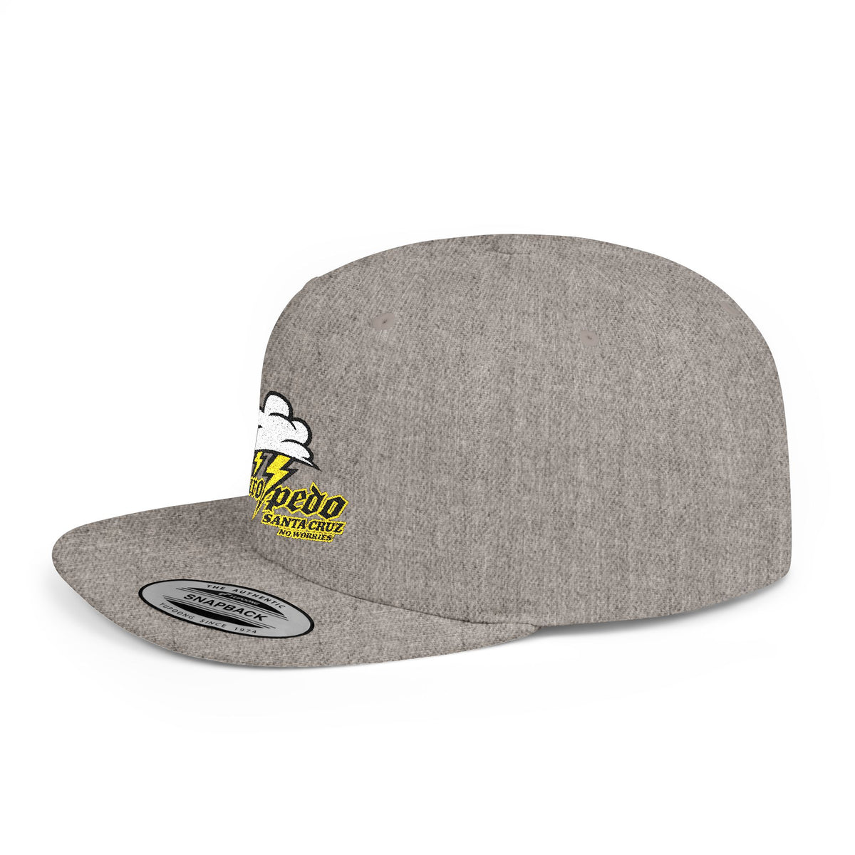 Foilface Santa Cruz Flat Bill Snapback Hat
