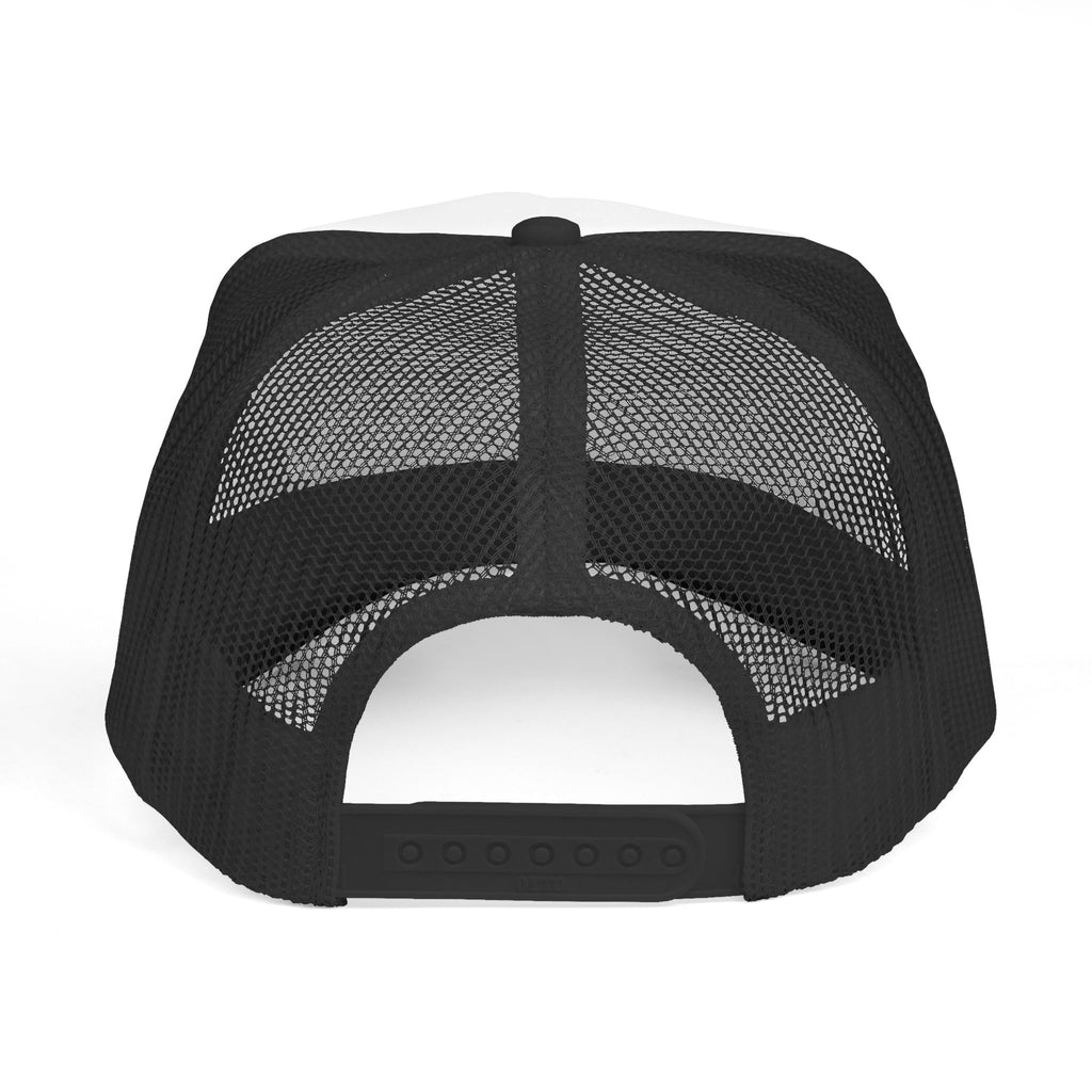 Puropedo Stormy Trucker Cap — Punk Hero Logo Mesh Hat