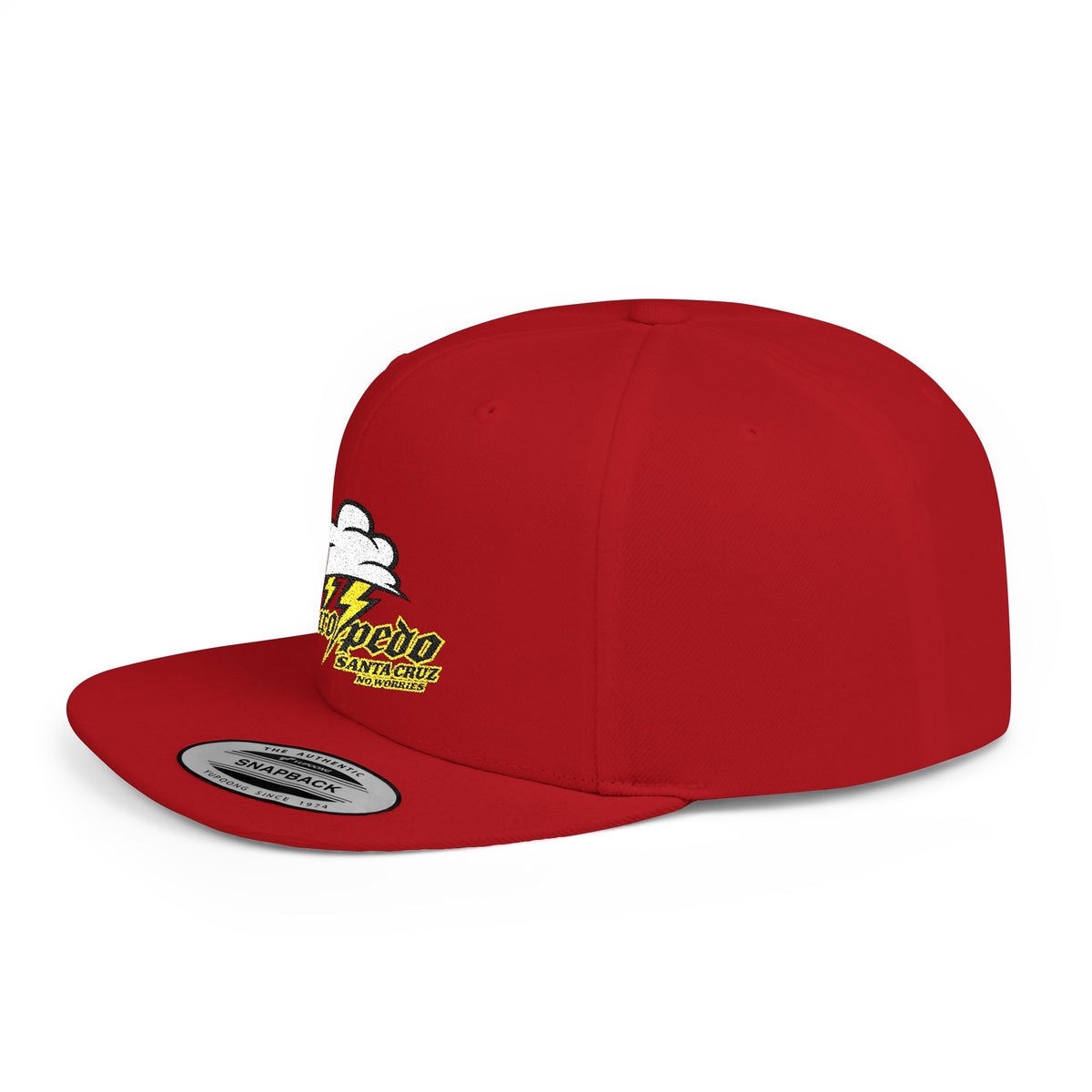 Foilface Santa Cruz Flat Bill Snapback Hat