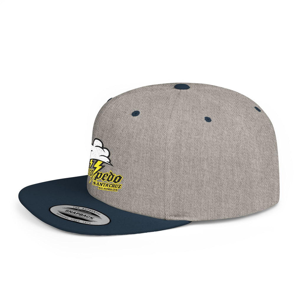 Foilface Santa Cruz Flat Bill Snapback Hat