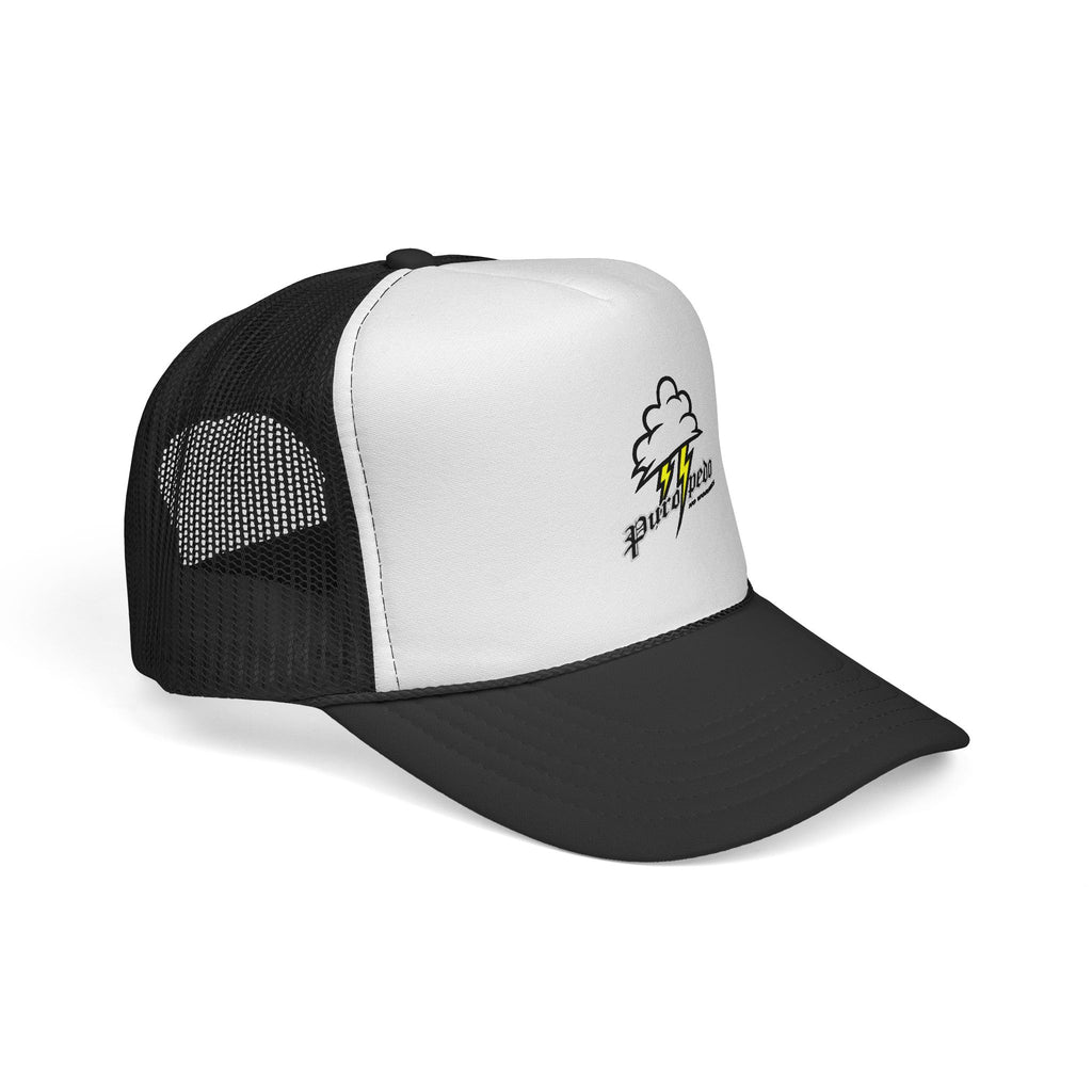 Puropedo Stormy Trucker Cap — Punk Hero Logo Mesh Hat
