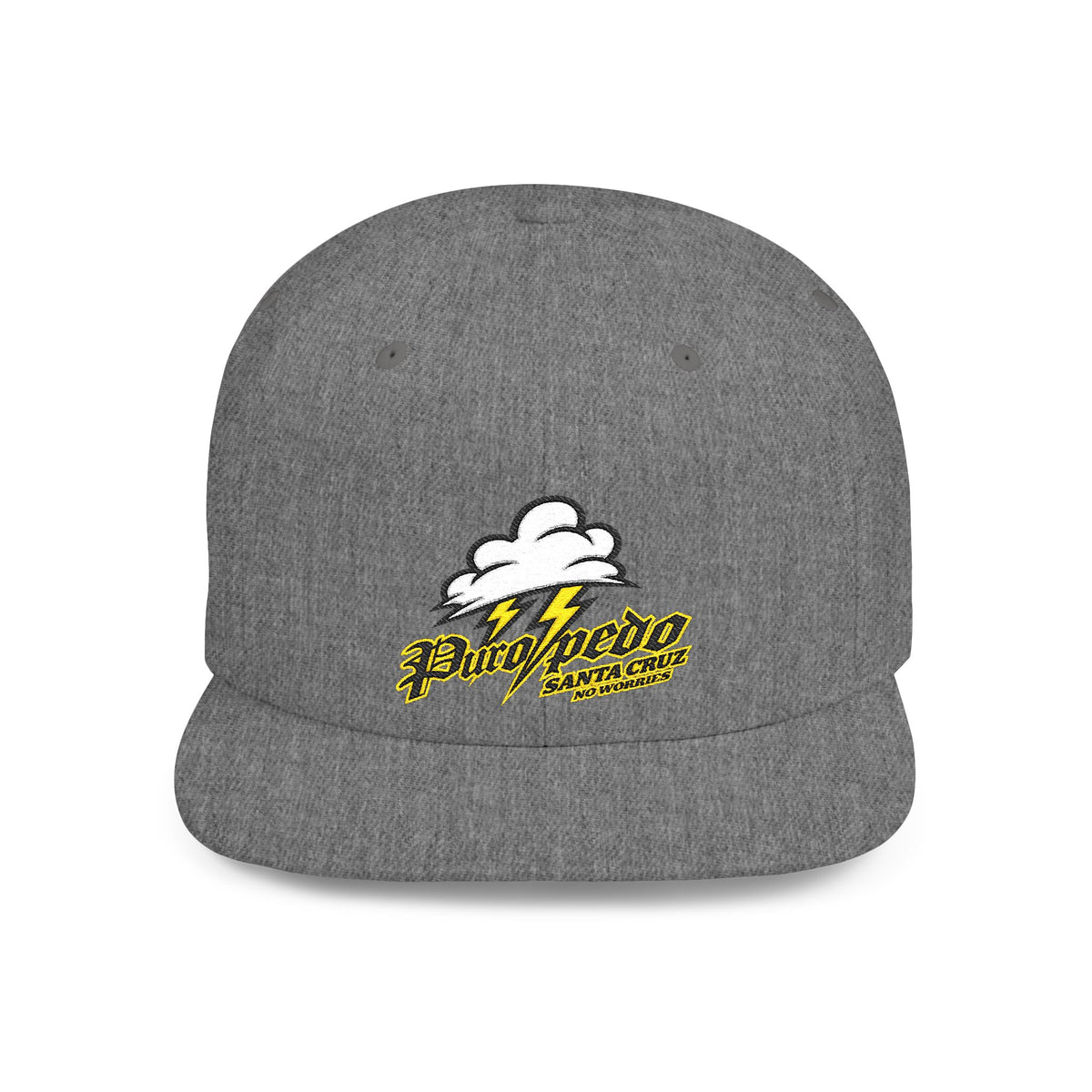 Foilface Santa Cruz Flat Bill Snapback Hat